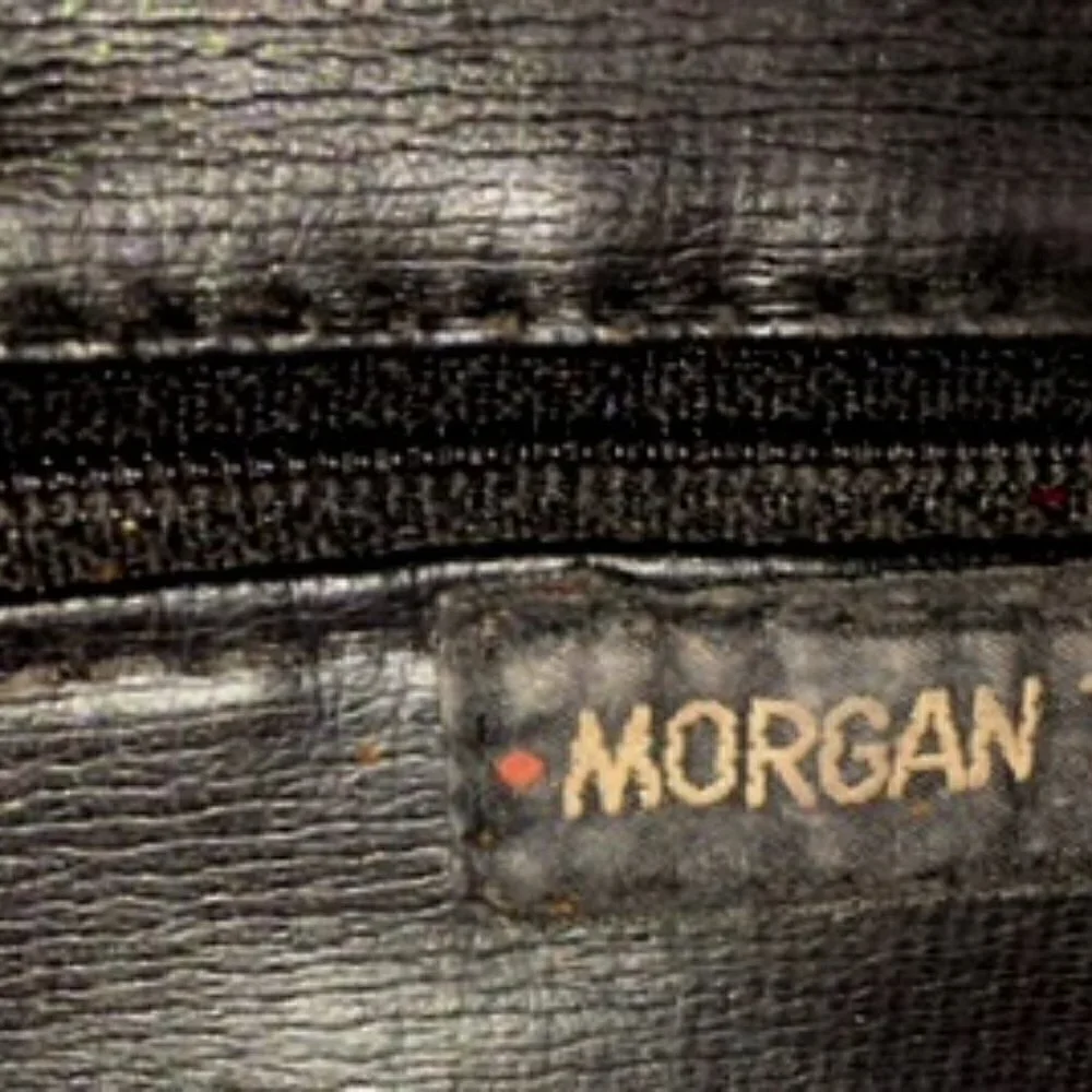 Morgan Taylor Lambskin Leather Clutch, soft Lambskin leather
